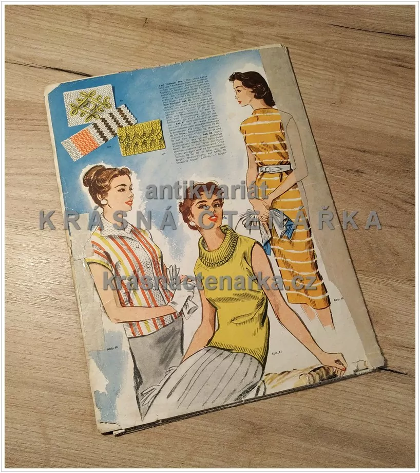 AUS GARN UND WOLLE, Handarbeitsmodelle ... Heft 35 / 1958