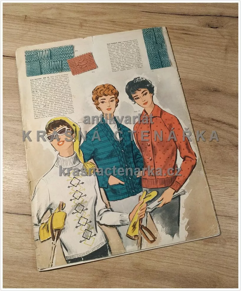 AUS GARN UND WOLLE, Handarbeitsmodelle ... Heft 37, 1958