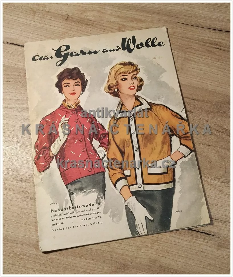 AUS GARN UND WOLLE, Handarbeitsmodelle ... Heft 40, 1959