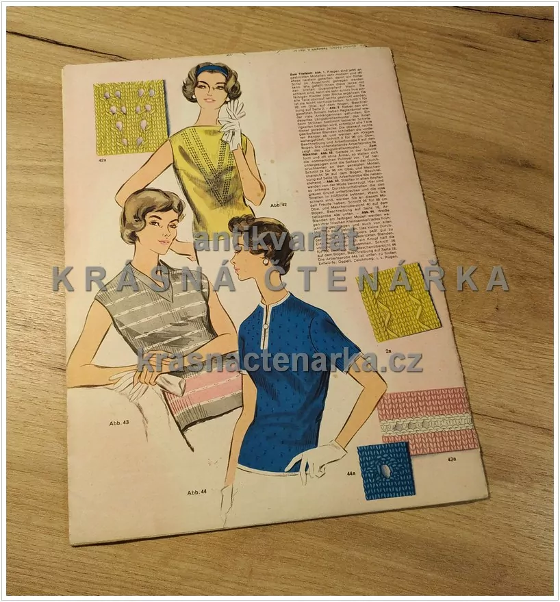 AUS GARN UND WOLLE, Handarbeitsmodelle ... Heft 42, 1960