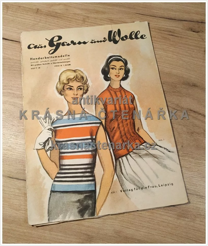 AUS GARN UND WOLLE, Handarbeitsmodelle ... Heft 39, 1959