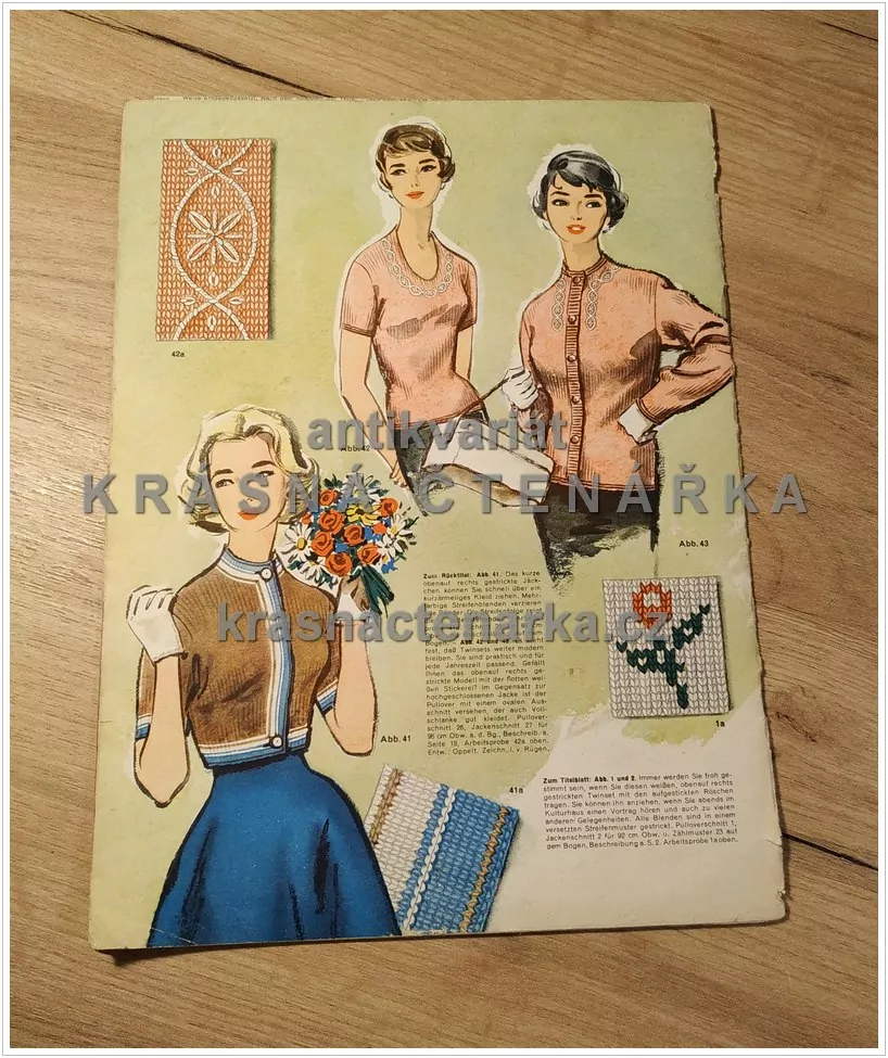 AUS GARN UND WOLLE, Handarbeitsmodelle ... Heft 38, 1959