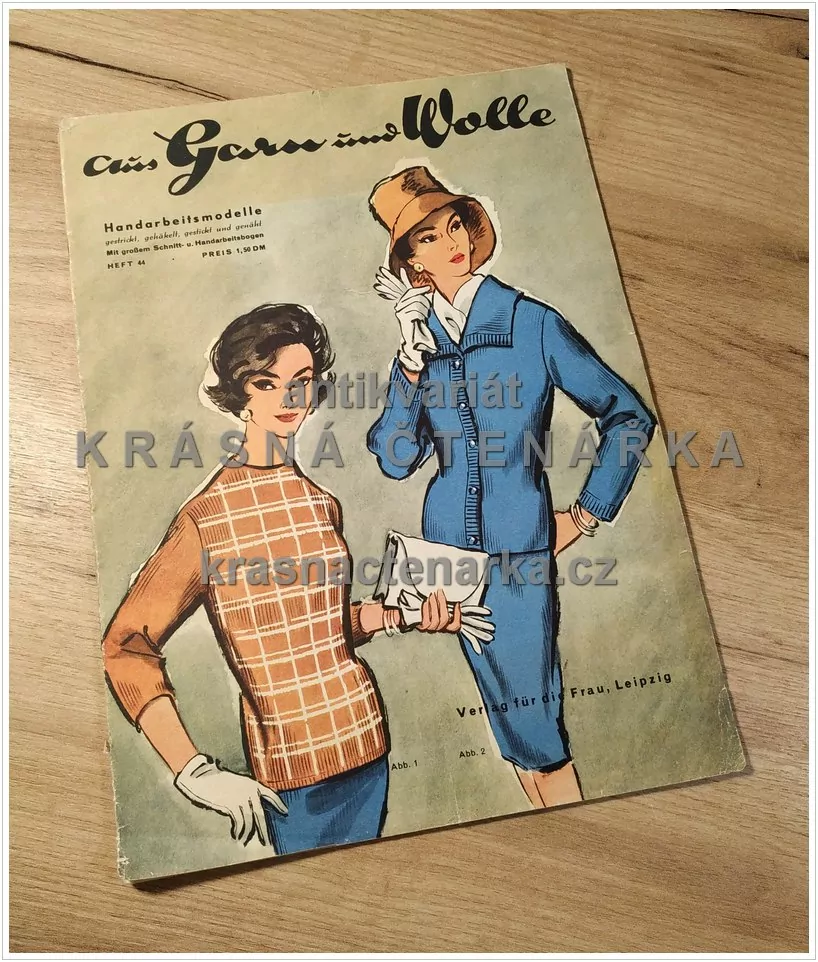 AUS GARN UND WOLLE, Handarbeitsmodelle ... Heft 44, 1960