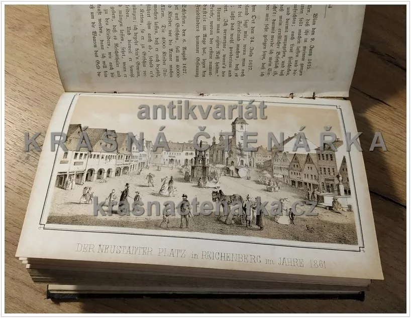 GESCHICHTE DER STADT REICHENBERG mit besonderer Berücksichtigung der industriellen Entwicklung (Dějiny Liberec) (Herrmann Joseph Gottfried)