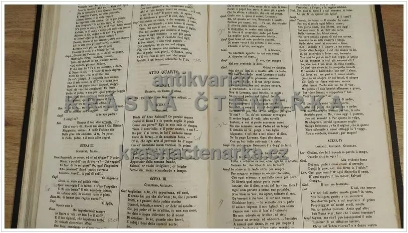 TRAGEDIE (D1) (Alfieri Vittorio), vydáno 1857