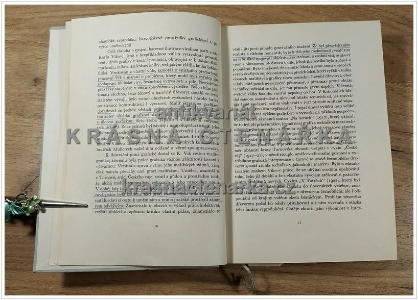 KAREL VIK, Popisný seznam grafického díla (Borovský / Borovská) (podpis Karel Vik)