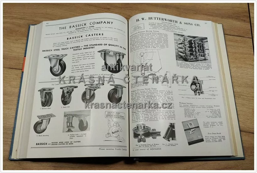 TEXTILE CATALOGS and Textile World Yearbook 1947 - 1948