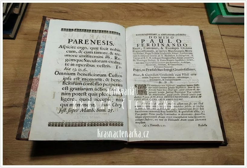 PROTOTYPON APPARATUS JUBILAEI Quo in Sacri ... + dalších 7 přívazků, vydáno 1751