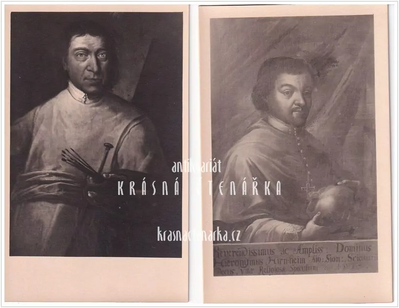 PRAHA, Knihovna kláštera Strahovského (12 ks)