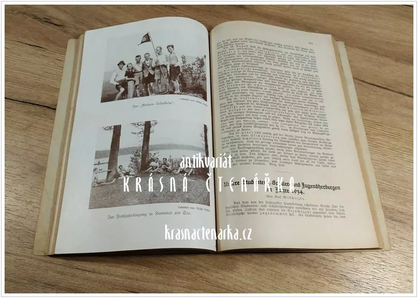 45. JAHRBUCH DES DEUTSCHEN GEBIRGSVEREINES 1935 Reichenberg u. Gablonz a/N. (Ročenka Liberec, Jablonec n/N. a okolí)