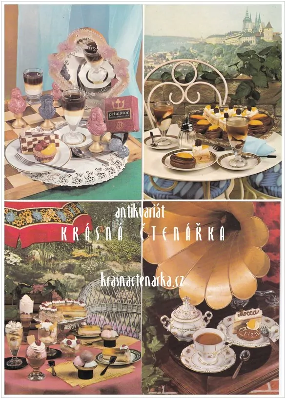 REKLAMNÍ materiál: POTRAVINÁŘSKÝ OBCHOD - LAHODNÁ KÁVA (konvolut 9 ks)