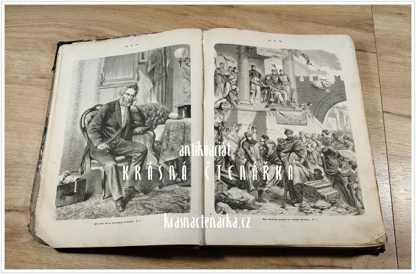 DAS BUCH FÜR ALLE,  Illustrierte Blätter zur Unterhaltung und Belehrung, vydáno 1872