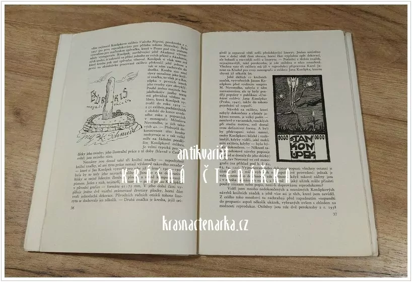 SBORNÍK PRO EXLIBRIS  a jinou užitkovou grafiku, Ročník IV. (16 ks různých exlibris)