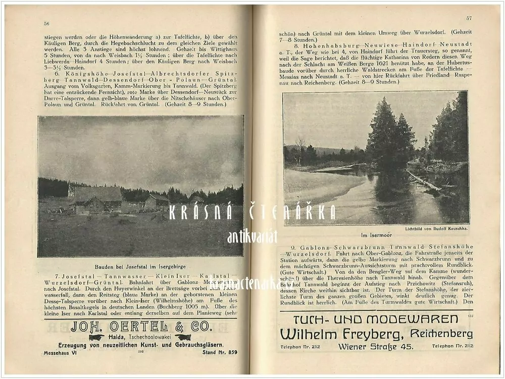 ILLUSTRIERTE FÜHRER DURCH DIE MESSESTADT REICHENBERG 1922 (Liberec)