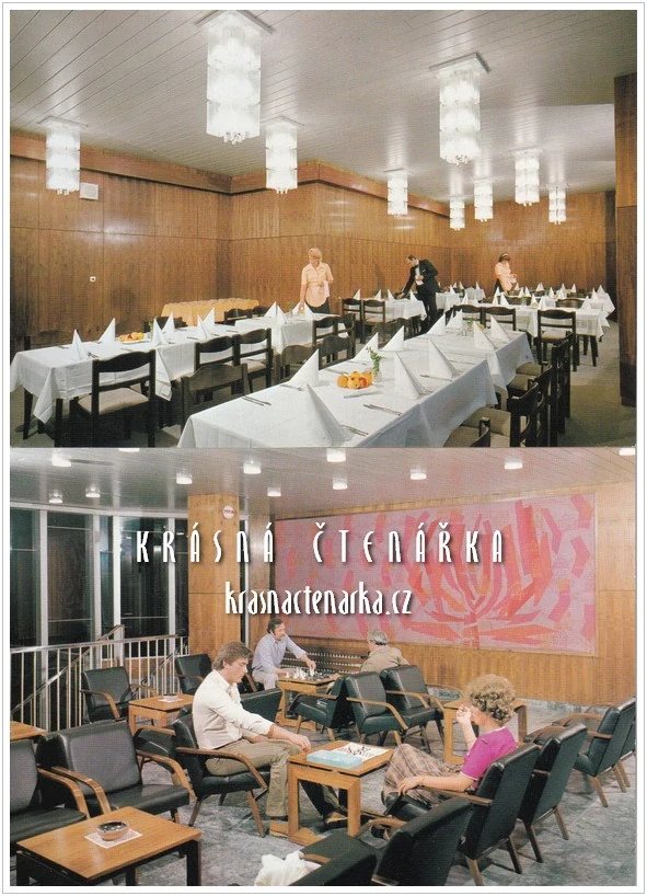 MÁCHOVO JEZERO, Zotavovna ROH Rudý říjen (konvolut 9 ks)