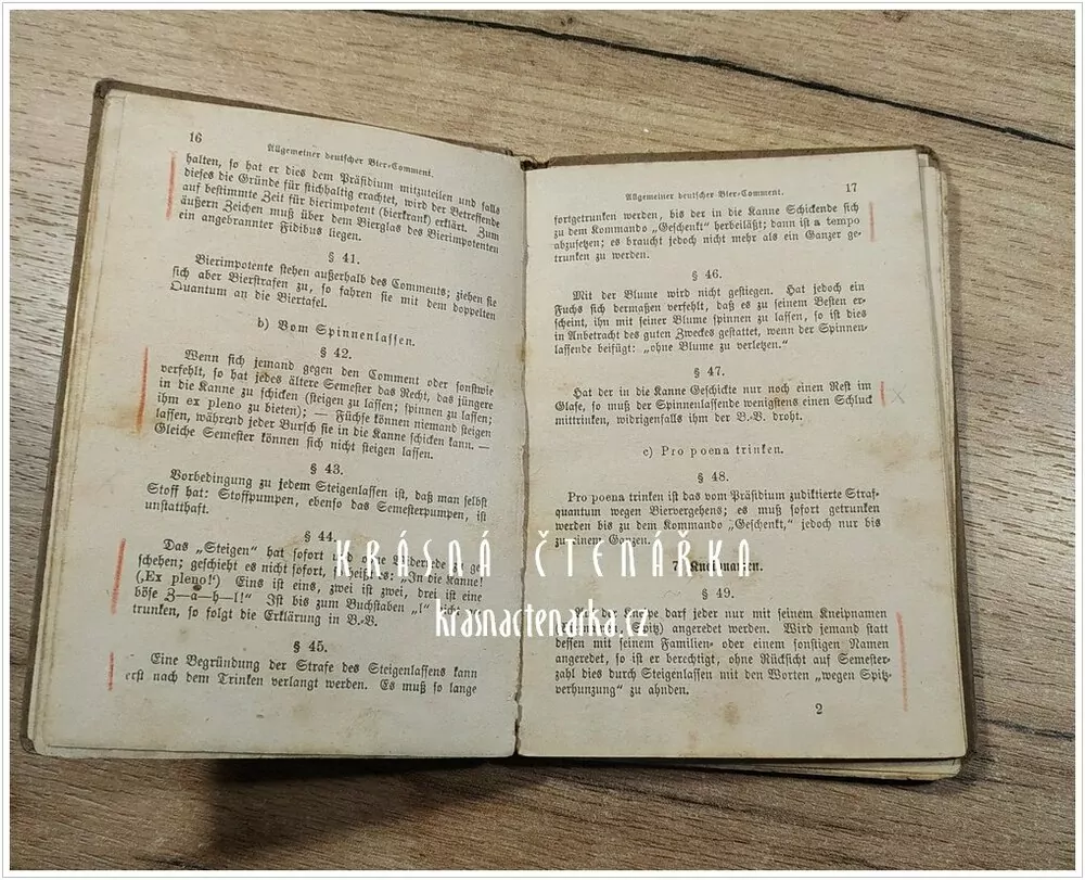 ALLGEMEINER DEUTSCHER BIER-KOMMENT (Pivovarství)