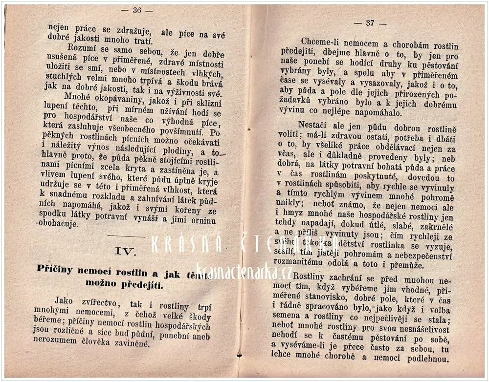 HOSPODÁŘSKÁ ČÍTANKA, K povznešení a ušlechtění stavu rolnického (Dumek Josef)