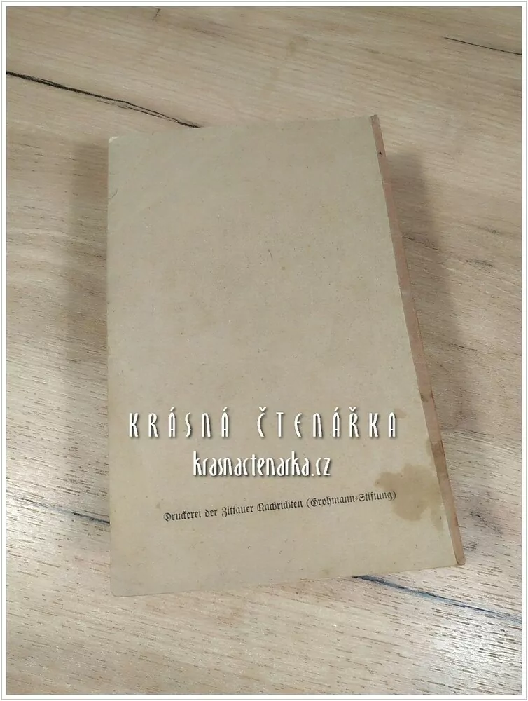 QUITTUNGSBUCH der Städtischen Sparkasse zu Zittau (Žitava)