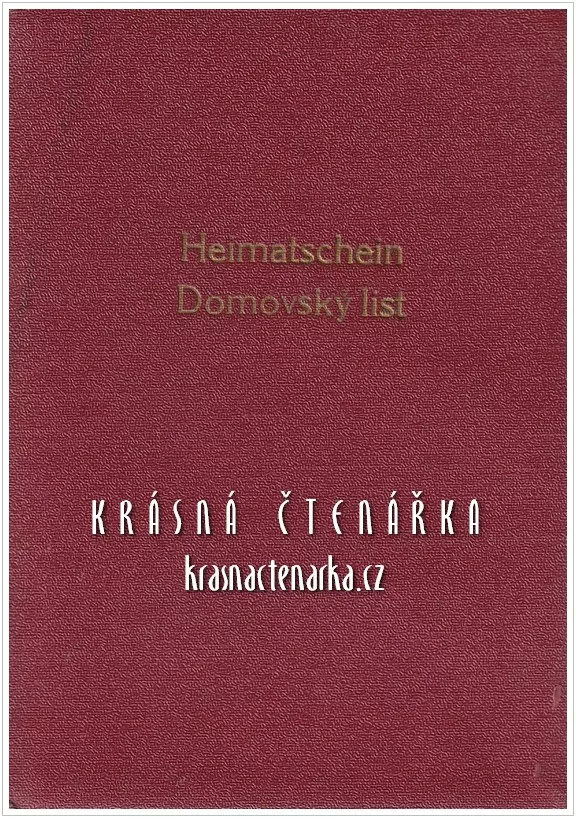 DOMOVSKÝ LIST získaný narozením po otci, Holice