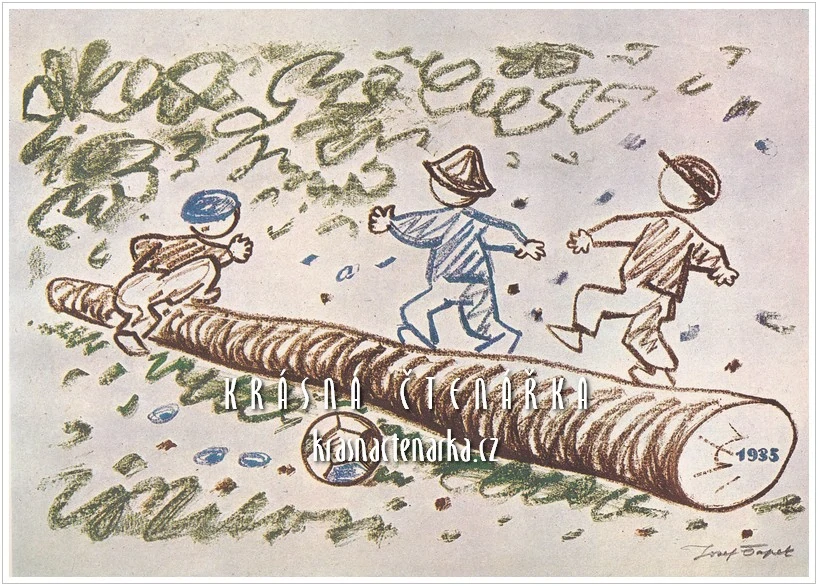 MODRÉ NEBE (Hrubín František, il. Čapek Josef)