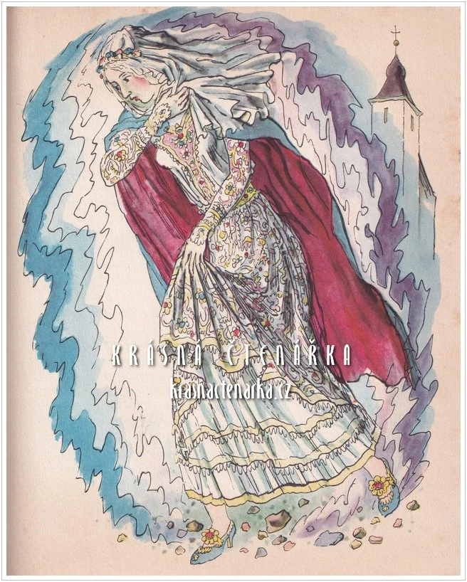 PRINCEZNA SE ZLATOU HVĚZDOU NA ČELE (Němcová Božena, il. Karel Václav)