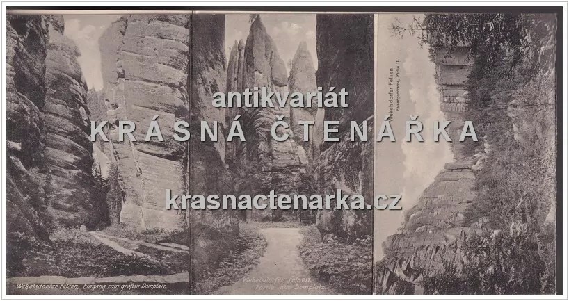 ADRŠPAŠSKÉ SKÁLY (soubor 12 ks pohlednic)