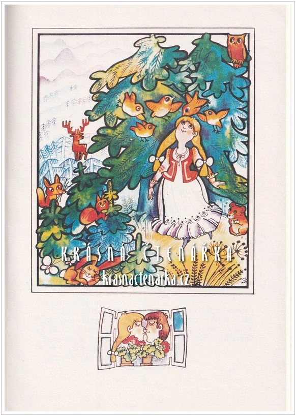 O VOUSATÉ PRINCEZNĚ a jiné pohádky (Čečetka František, il. Lysková Jolanta)