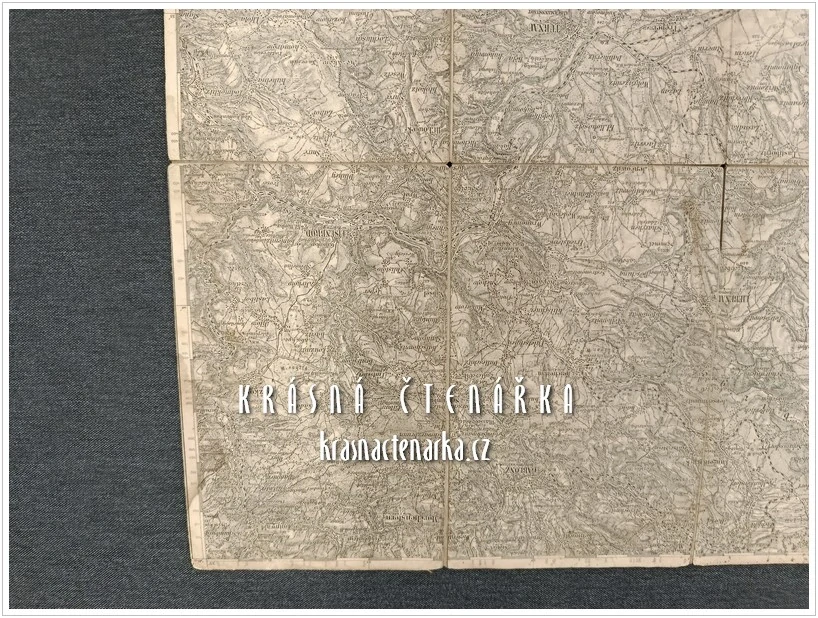 Spezialkarte der österreichisch-ungarischen Monarchie – TURNOVSKO (Lechner, cca 1900)