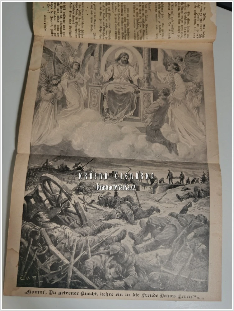 CHRISTLICHER NEUJAHRS - BOTE. Kalender für das Jahr 1918, 41. Jahrgang | Vydavatel: Katholische Verlagsanstalt, Buch- und Kunstdruckerei J. Steinbrener, Winterberg / Vimperk