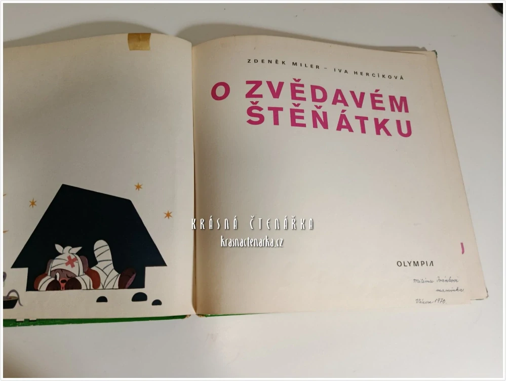 O ZVĚDAVÉM ŠTĚNÁTKU (Hercíková Iva, il. Miler Zdeněk)
