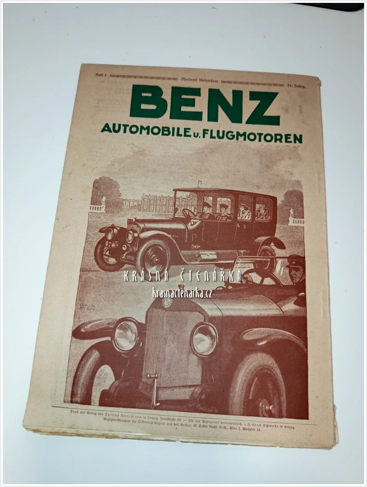 RECLAMS UNIVERSUM, Moderne illustrierte Wochenschrift 1917/1 | Časopis s módní přílohou