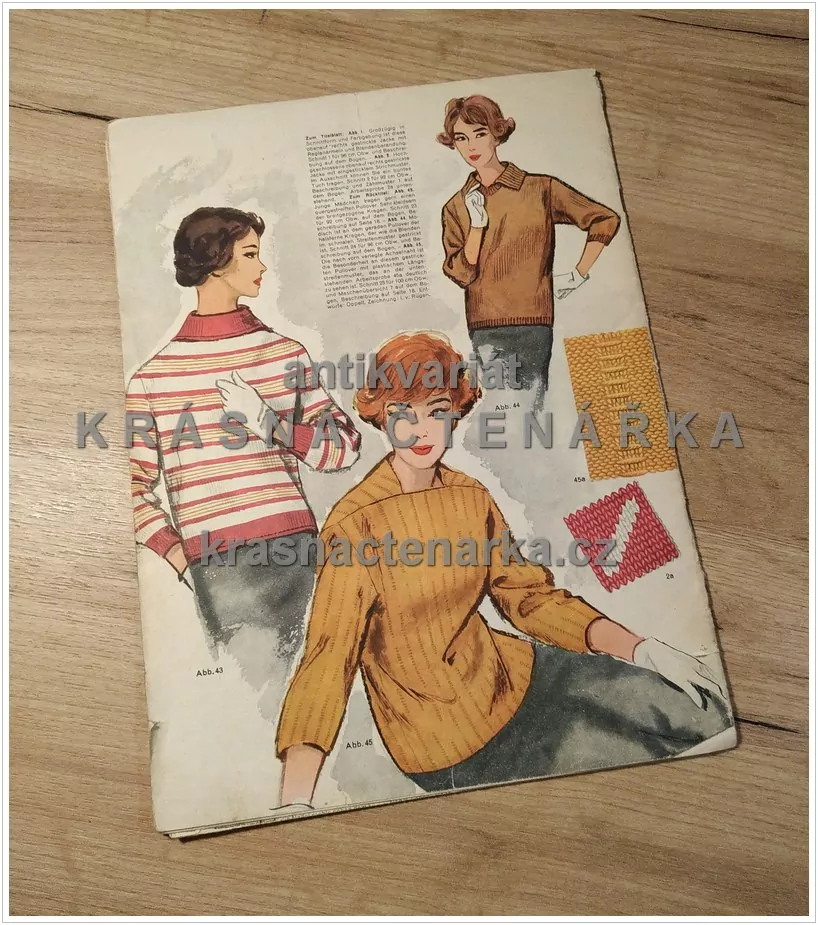 AUS GARN UND WOLLE, Handarbeitsmodelle ... Heft 40, 1959