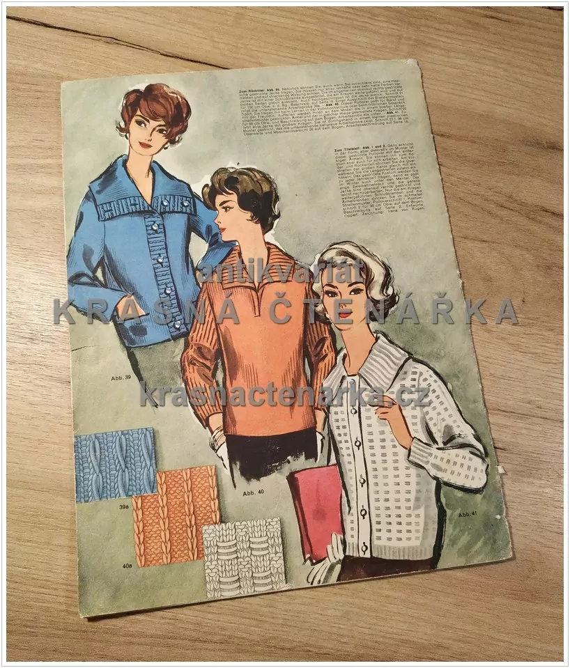 AUS GARN UND WOLLE, Handarbeitsmodelle ... Heft 44, 1960