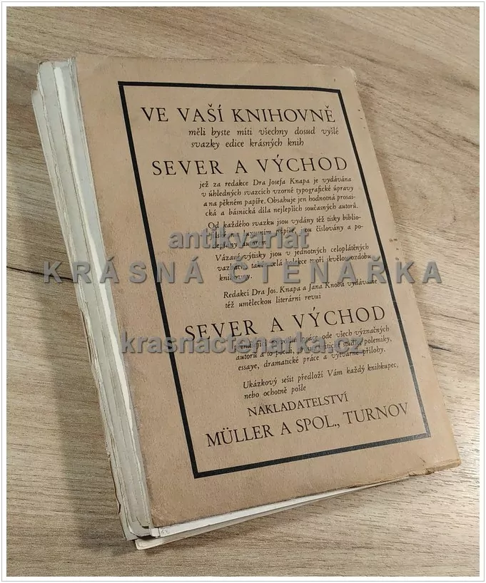 TURNOVSKO, Statistická data ze všech oborů veřejného života nynějšího a dřívějšího 1928 (Venclů František)