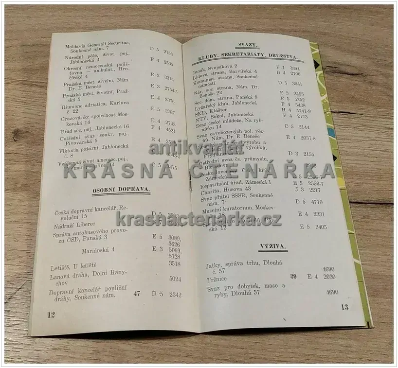 INFORMAČNÍ PLÁN LIBERCE s mapou