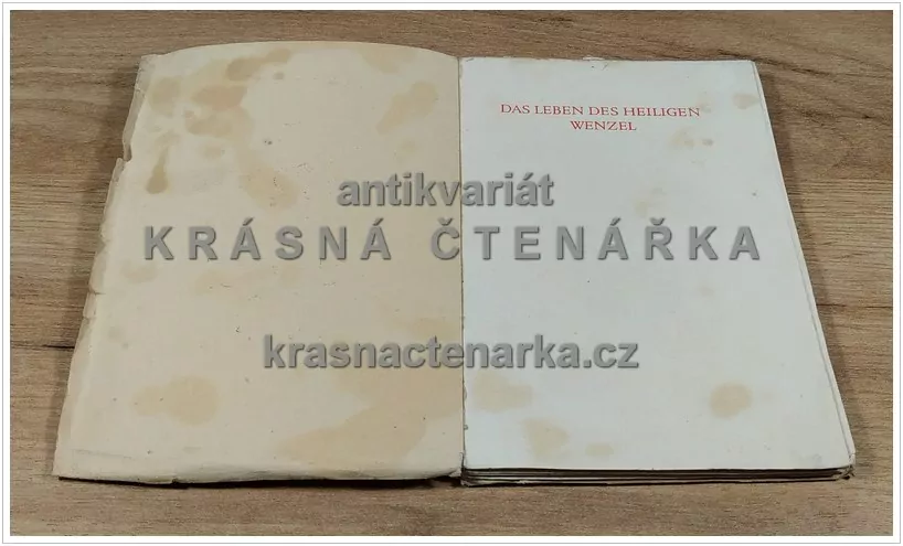 DAS LEBEN DES HEILIGEN WENZEL (Dvorník Fr.)