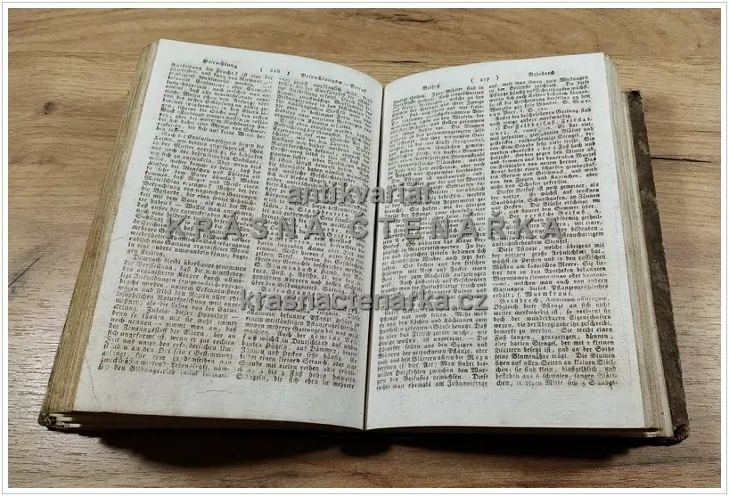 NEUES NATUR= UND KUNSTLEXICON, Erster Band (Funke / Lippold), vydáno 1810