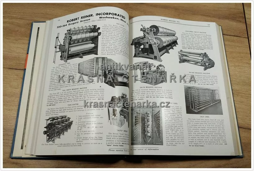 TEXTILE CATALOGS and Textile World Yearbook 1947 - 1948