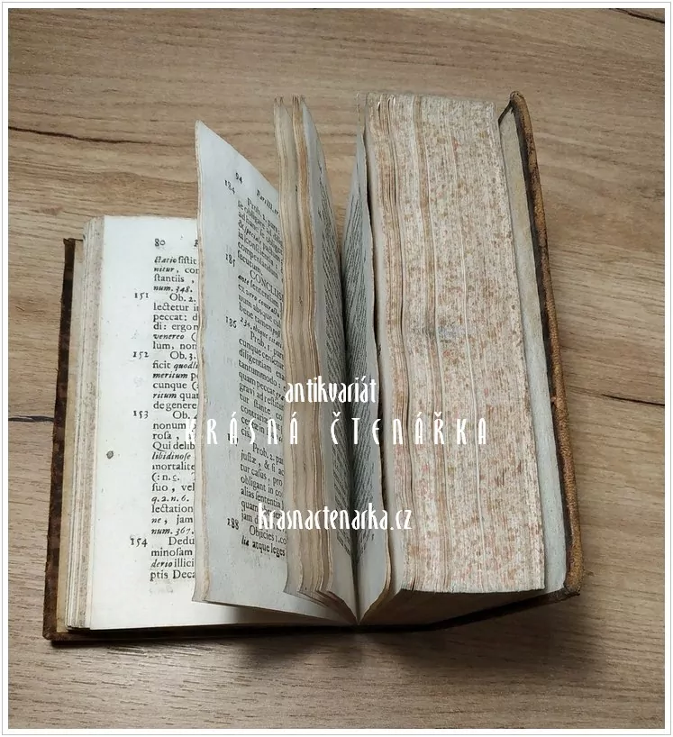 CURSUS THEOLOGIAE MORALIS ABBREVIATUS, Pars III., IV. (Schnell Anselmus), vydáno 1744