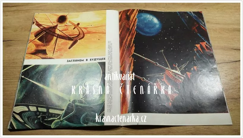 СОВЕТСКИЙ СОЮЗ, číslo věnované prvnímu letu do vesmíru a J. Gagarinovi