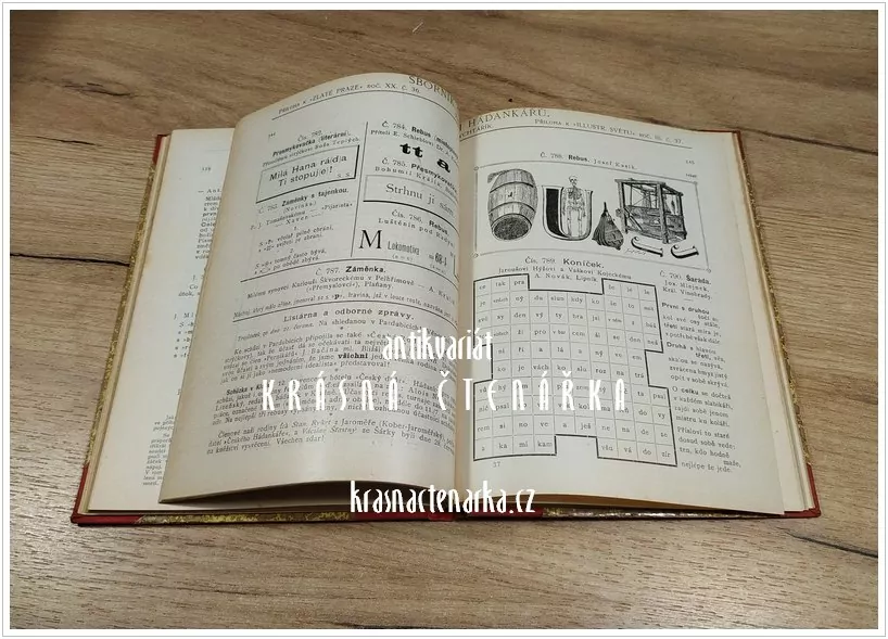 SBORNÍK ČESKÝCH HÁDANKÁŘŮ, roč. III., 1904