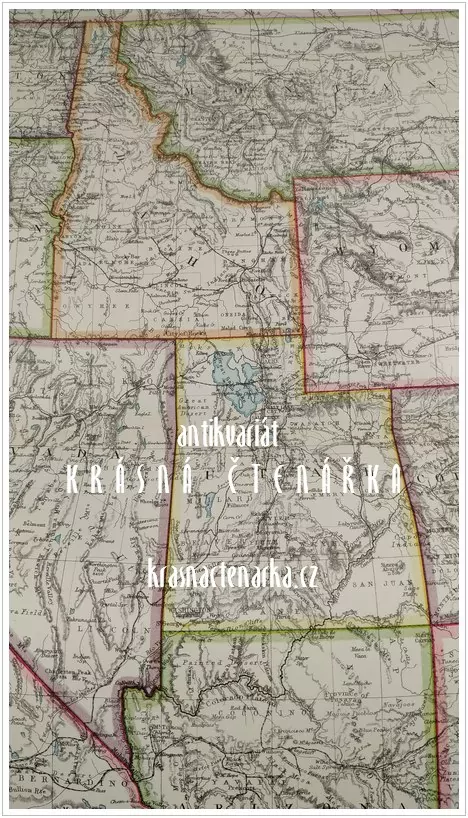 THE HARMSWORTH UNIVERSAL ATLAS AND GAZETTEER (cca 1910, 2. část)