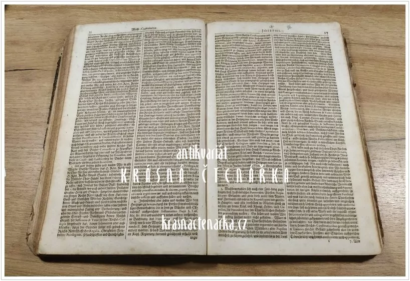 Caroli Sexti Wahl-capitulation + ACTA ET PACTA PUBLICA, vydáno 1711