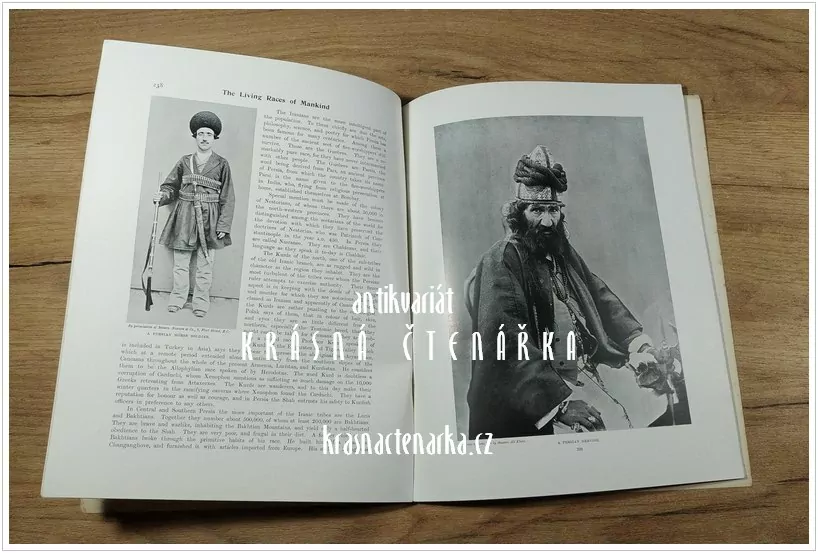 LIVING RACES OF MANKIND II. - XVIII.  (Hutchinson / Gregory / Lydekker)