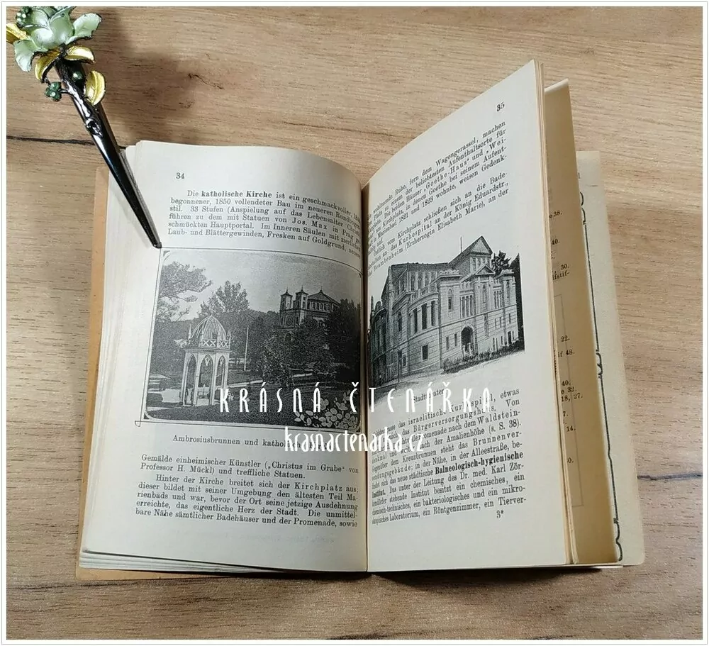 Woerl's Reisehandbücher: MARIENBAD und Umgebung (Mariánské Lázně)