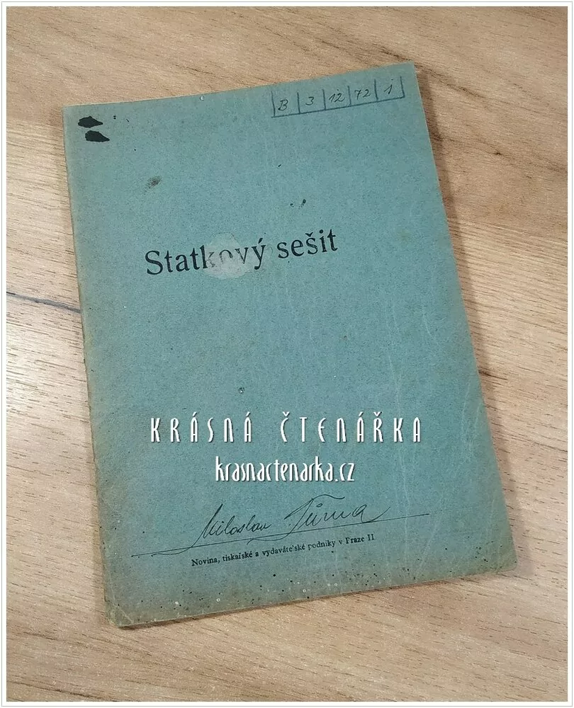 STATKOVÝ SEŠIT 1941 - 1945