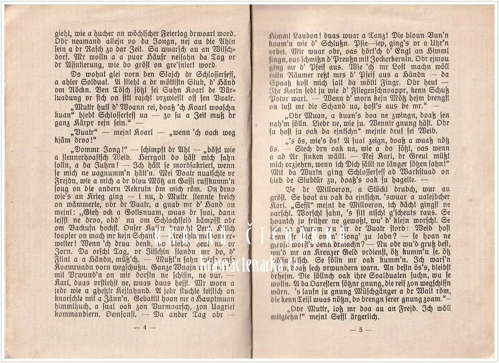 ISERKLÄNG, Oallerhand Drlabtes on Drlojnes fr loschte Leut, hejnické nářečí (Bennesch Josef)