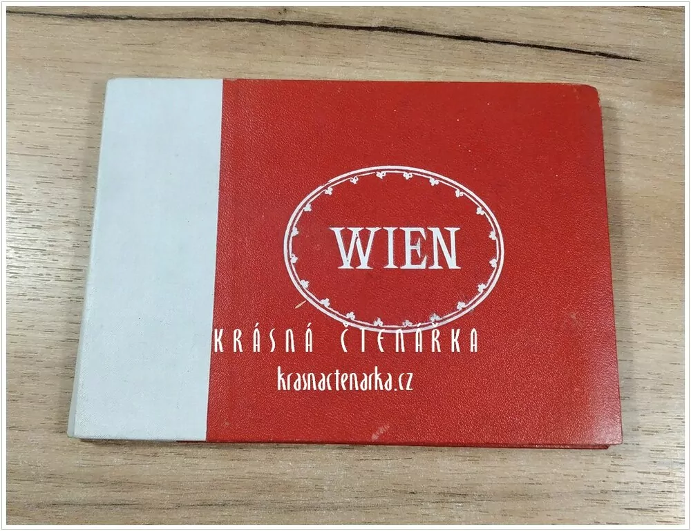 WIEN, Turistické obrázkové leporelo