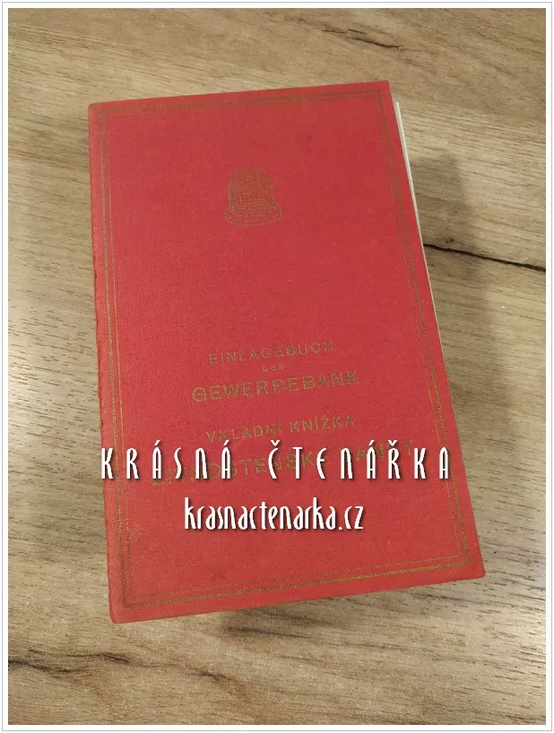 VKLADNÍ KNÍŽKA Živnostenské banky, Praha