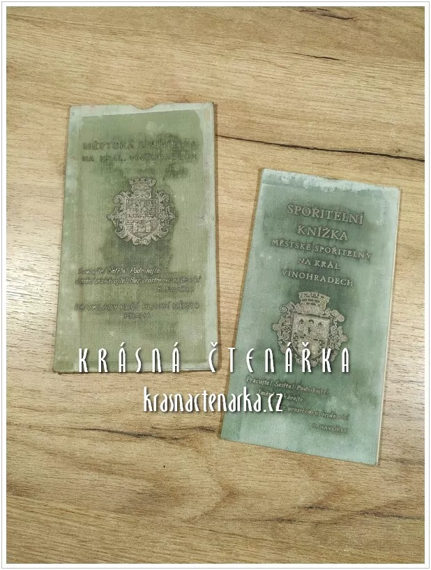 SPOŘITELNÍ KNÍŽKA Městské spořitelny na Král. Vinohradech, Praha